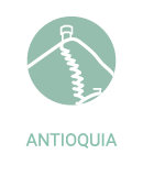 Se presenta una imagen de la región de Antioquia representada por una de sus montañas