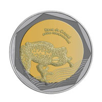 Imagen del anverso de la moneda de 500 pesos