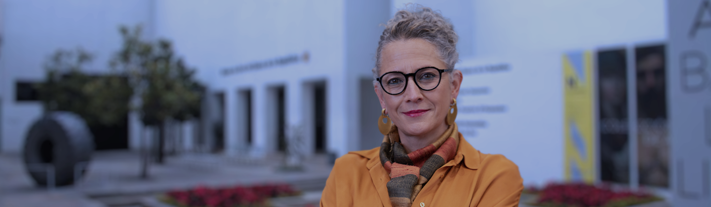 Photograph of Ángela Pérez, Chief Officer for Cultural Affairs