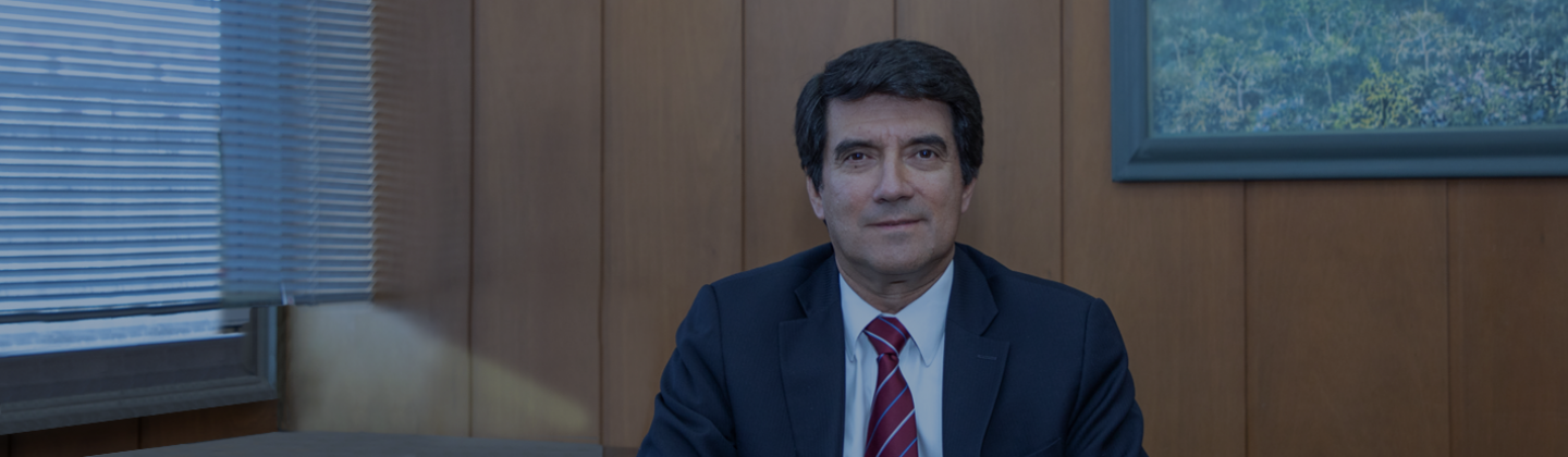Photograph of Néstor plazas, Chief Officer for Industrial and Treasury Affairs