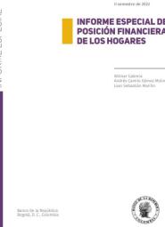 Portada Posición financiera hogares - Informe especial de Estabilidad Financiera - Segundo semestre 2022