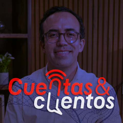 Fotografía Daniel Osorio, investigador del Banco de la República