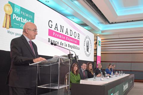 fotografía de la premiación