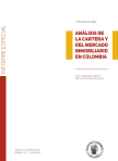 Portada Análisis de la cartera y del mercado inmobiliario en Colombia - Informe especial de Estabilidad Financiera - Primer semestre 2022