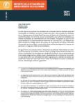 Portada Reporte de la situación del microcrédito en Colombia