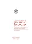 Portada Informe Especial de Estabilidad Financiera