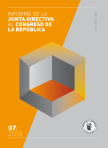 Portada - Informe de la Junta Directiva al Congreso de la República, julio de 2018
