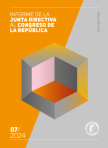 Portada Informe al Congreso de la República, julio de 2024