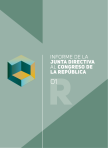 Portada Recuadro Informe de Junta Directiva al Congreso de la República
