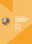 Portada Recuadro nforme de Junta Directiva al Congreso de la República, julio 2025