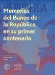 Caratula libro - "Memorias del Banco de la República en su primer centenario"