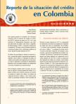 Portada del Reporte de la situación del crédito en Colombia