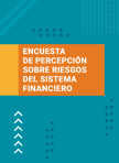 Portada - Encuesta de percepción sobre riesgos del sistema financiero - Primer semestre de 2024