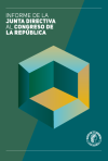 Portada del Informe de la Junta Directiva al Congreso de la República